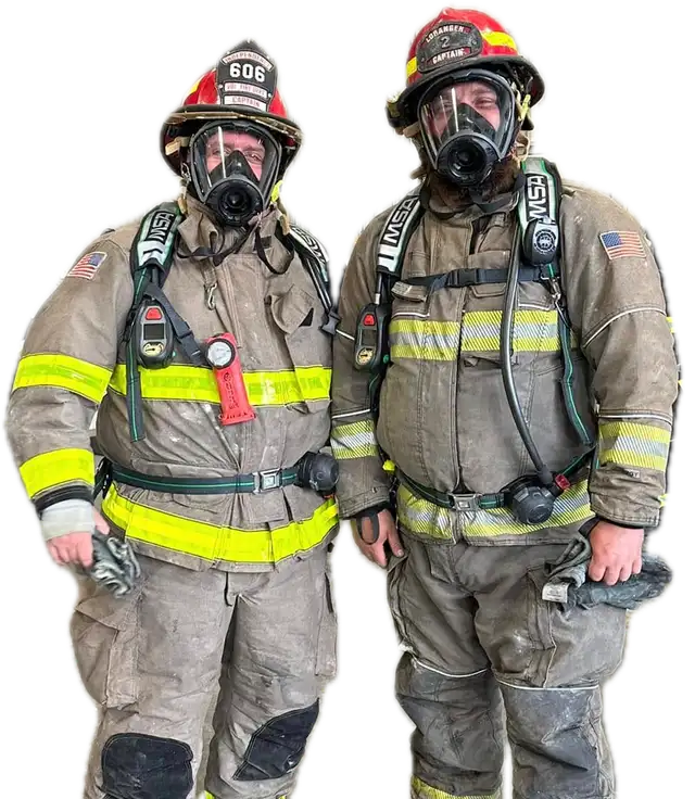 firefighters in gear