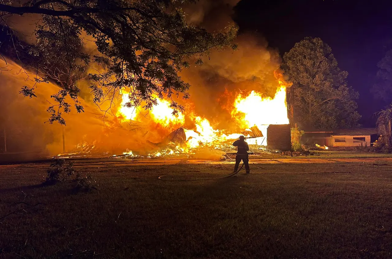 ivfd firefighter silhouette fire